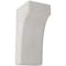 Ekena Millwork 3 1/2"W x 4"D x 8"H Clarksville Wood Vintage Decor Bracket, Chalk Dust White BKTWD04X04X08CVWH - alternate 1